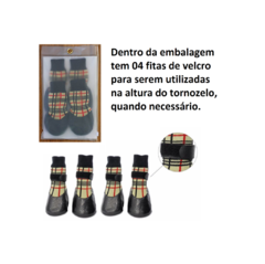 Sapato Antiderrapante Botinha Para Cachorro Tamanho 04 - comprar online