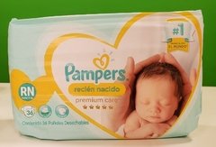 Pañal Pampers Premium Care RN x 36