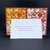 Cartão Dia dos Namorados em MDF Pintado e em camadas acompanhado de cartão impresso com mensagem