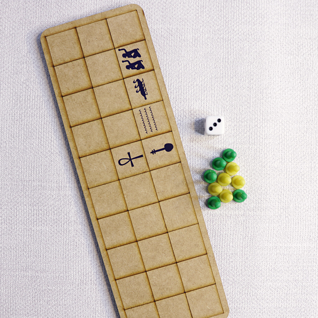 Senet, o mais antigo e estratégico jogo de tabuleiro