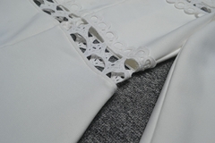 Vestido vazado manga longa bandage - comprar online