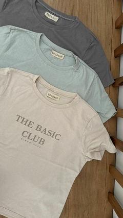 Remera the basic club - comprar online