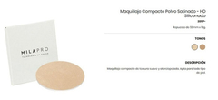 Maquillaje Compacto Satinado Repuesto Mila (art 2011- S01) - comprar online