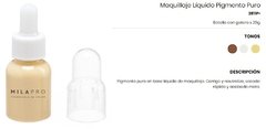 Pigmento líquido puro tono AMARILLO - MILA (art 2811-06) - comprar online