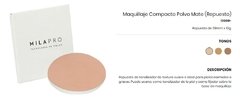 Maquillaje Compacto Polvo Mate MILA Respuesto color 05 (art 1300R-05) - comprar online