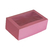 Cod.964 Caja rosa bisagra con visor x10 UNIDADES 21 x 14 x 7.5 cm