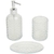 Set de baño vidrio 3 pcs. - Cod. 39118