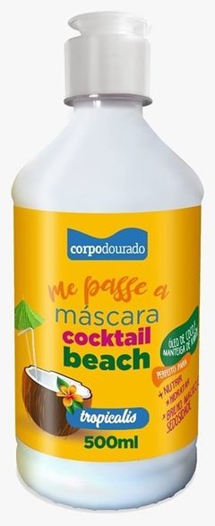 Máscara Cocktail Beach Corpo Dourado 500ml
