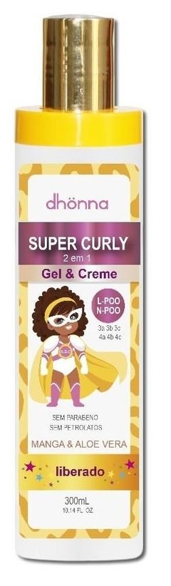 Gel & Creme Infantil Super Curly Dhönna