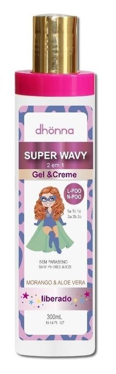 Gel & Creme Infantil Super Wavy Dhönna