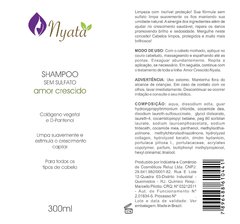 Shampoo Sulfate Free Amor Crescido Nyata Cosméticos 300ml - comprar online