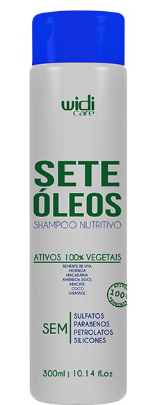 Sete Óleos Shampoo Nutritivo Widi Care - 300ml