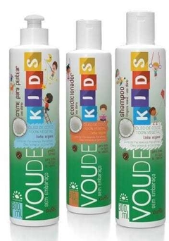 Kit Vou de Kids - Griffus Shampoo 300ml + condicionador 300ml + creme de pentear 300ml