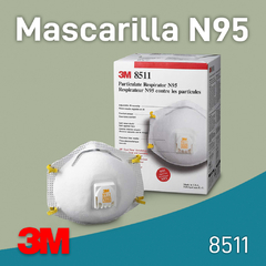 3M - Mascarilla 8511 - N95