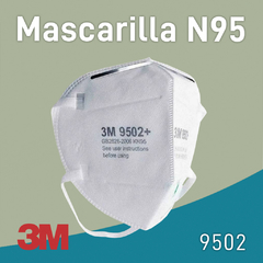 3M - Mascarilla 9502 - N95