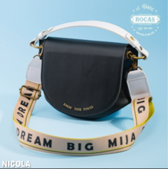 NICOLA MINI CARTERA ROCAS NEGRO - comprar online