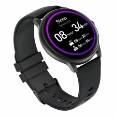 Smartwatch Imilab KW66 Smart Watch 1.28" caja 45.3mm de aleación de zinc black, malla black de silicona - comprar online