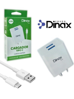 Cargador de celular (USB C) Dinax 4.2A 220V 2USB