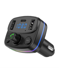 Transmisor FM Bluetooth Manos Libres Kit de Coche Radio Reproductor MP3/USB DINAX