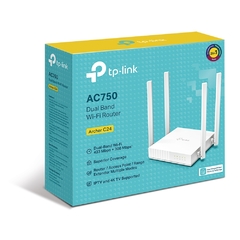Imagen de Router Tp-link Archer C24 Dual Band Ac750 4 Antenas 3 En 1