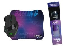 Combo Kit Mouse Y Mouse Pad Dinax gamer Dx-compad1 - comprar online