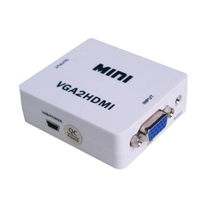 Conversor Activo Vga A Hdmi Full Hd 1080p Con Audio Adaptado - comprar online