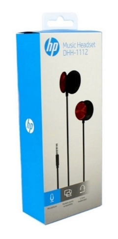 Auriculares Hp Dhh-1112 In Ear Con Mic Y Control De Volumen
