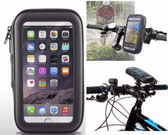 Soporte Funda Porta Gps Celular Moto Bici Impermeable Reforzada - comprar online