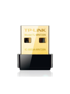 TP-Link TL-WN725N placa de red Usb Tp-link N 150mbps nano - comprar online