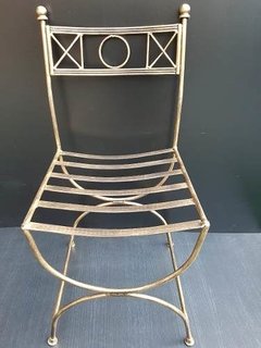 Silla De Hierro Modelo Romano