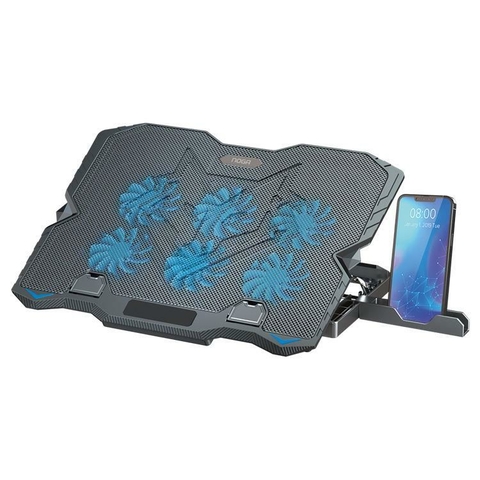 Base Para Notebook Con 6 Coolers Con Leds Ng-za16