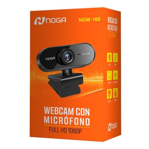 Camara Web Webcam Fullhd 1080hd Chat Microfono Noga Ngw-160 en internet