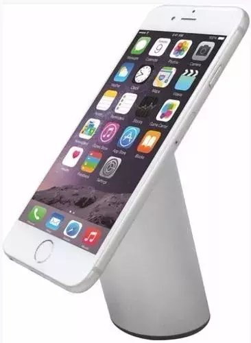Soporte Celular Portatil Escritorio Aluminio Gel iPhone
