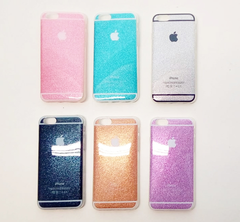 Funda iPhone 6 Ó 6 S Case Glitter Brillos Colores - comprar online