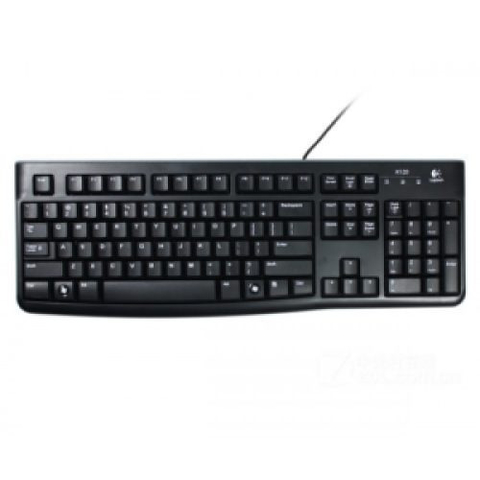 Teclado Logitech K120 Usb Negro En Español