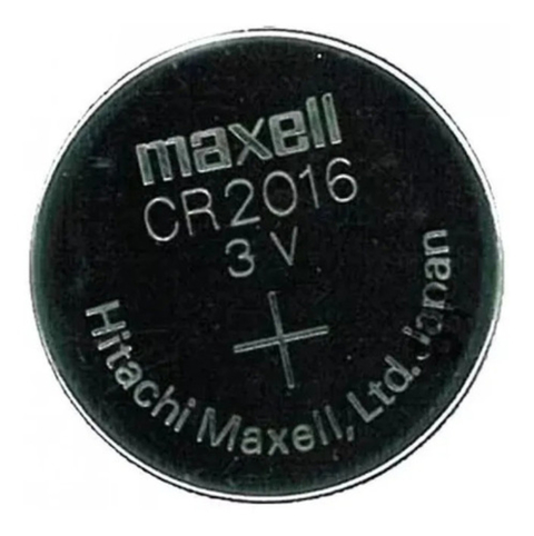 Pila Botón De Litio Maxell Cr2016 3v Por Unidad