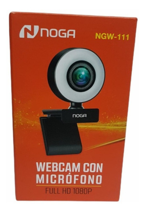 Cámara Web Noga Webcam Full Hd 1080p Micrófono Leds Trípode en internet