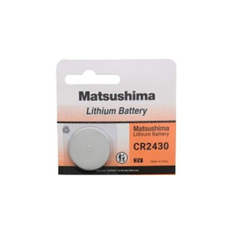 Pila Cr2450 Matsushima Para Relojes Alarmas Sensores
