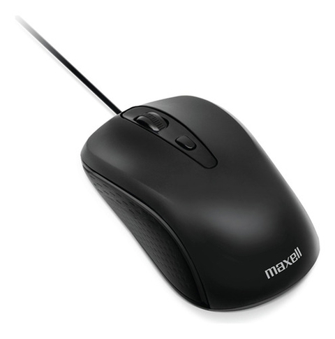 Mouse Maxell Cable Usb Optico 3 Botones 3600 Dpi Mac & Win - comprar online