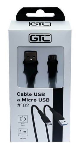 Cable De Datos Gtc Usb A Micro Usb 1 Metro