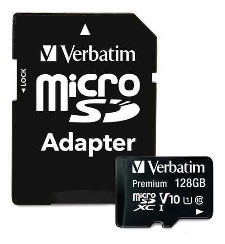 Verbatim Premium 128 Gb Incluye Adaptador Sd
