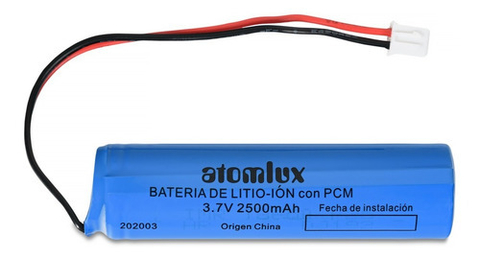 Bateria De Litio Original Atomlux 3.7v 2500 Mah