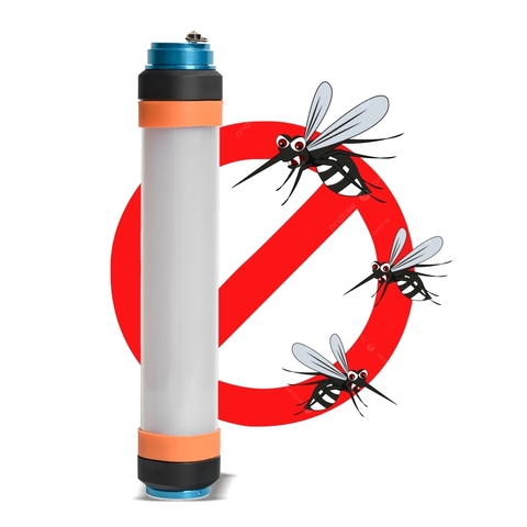 Linterna Recargable Sumergible Anti Mosquito Atomlux 8040