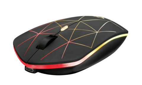 Mouse Gamer Trust Gxt 117 Strike Inalambrico Led Multicolor