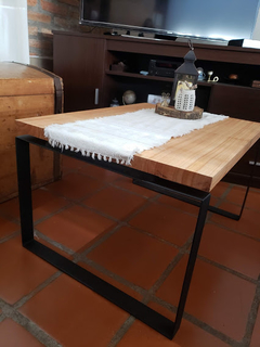 Mesa Ratona Hierro y Madera maciza de Paraiso - - Kailua Diseño