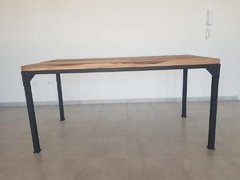 Mesa en Hierro y Madera - 1,60 x 0,80 en internet