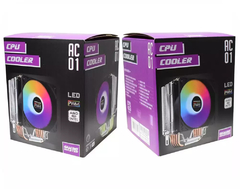 COOLER CPU AMD/INTEL GAMING MASTER K-MEX AC-01 RGB - loja online