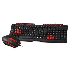 KIT TECLADO E MOUSE GAMER C3TECH GK-20BK USB