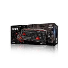 KIT TECLADO E MOUSE GAMER C3TECH GK-20BK USB - Infomaxy Tecnologia