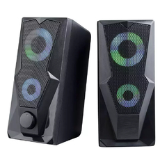 CAIXAS DE SOM GAMER MULTILASER 15W SP330 PRETO 2.0